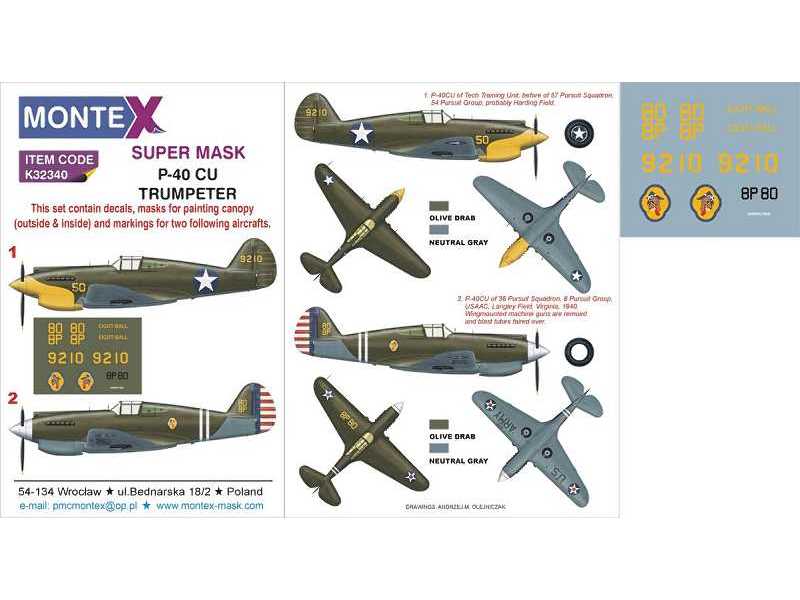 P-40cu Trumpeter - zdjęcie 1 P-40cu Trumpeter - zdjęcie 1