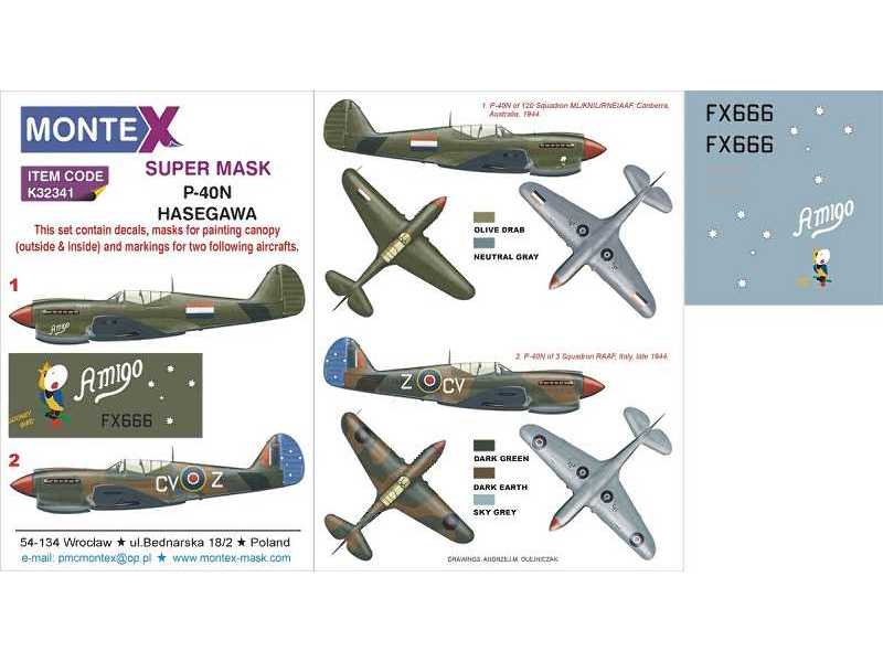 P-40n Hasegawa - zdjęcie 1 P-40n Hasegawa - zdjęcie 1