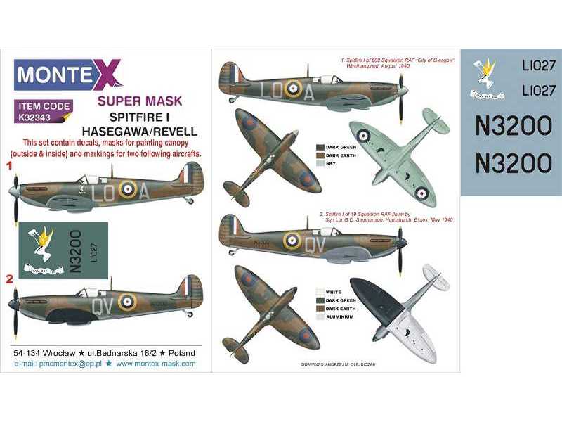 Spitfire I Has/Revell - zdjęcie 1 Spitfire I Has/Revell - zdjęcie 1