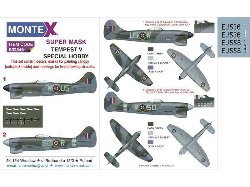 Tempest V Special Hobby - zdjęcie 1 Tempest V Special Hobby - zdjęcie 1