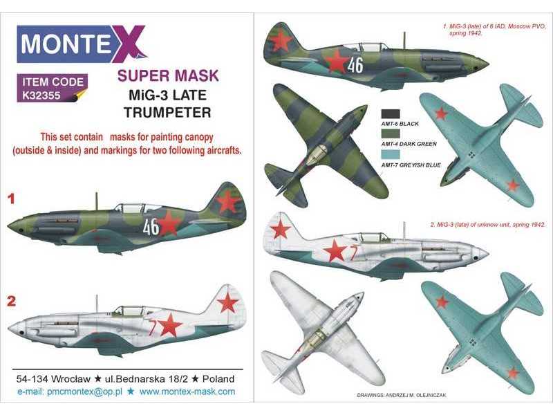Mig-3 Trumpeter - zdjęcie 1 Mig-3 Trumpeter - zdjęcie 1
