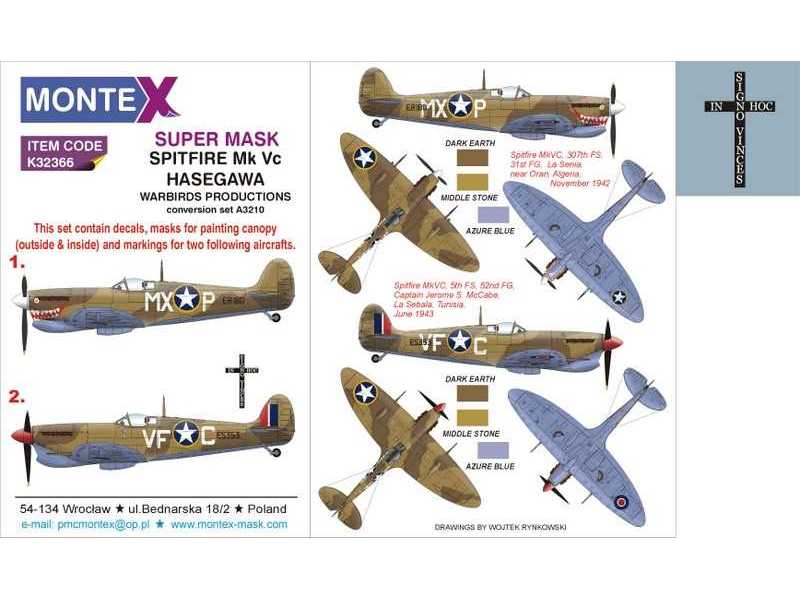Spitfire Vc Hasegawa - zdjęcie 1 Spitfire Vc Hasegawa - zdjęcie 1
