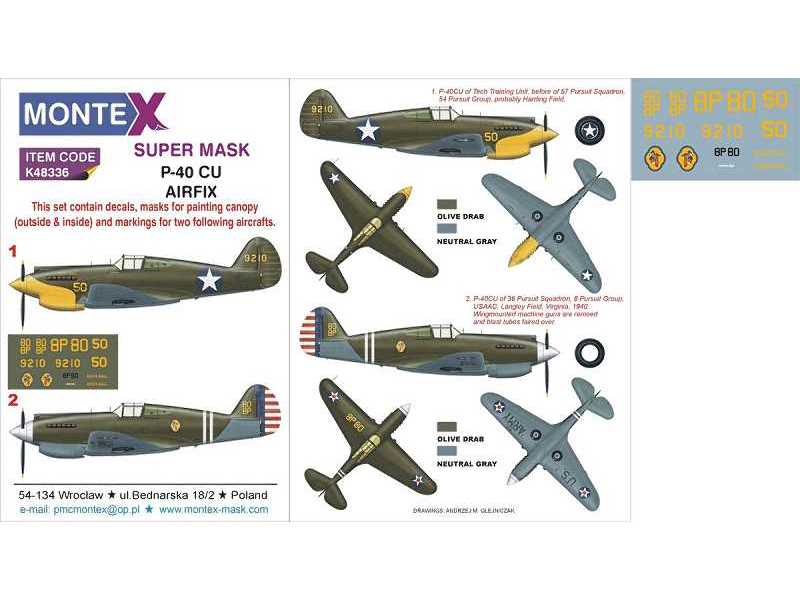 P-40cu Airfix - zdjęcie 1 P-40cu Airfix - zdjęcie 1