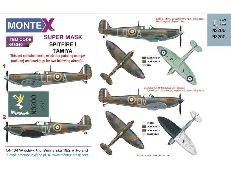 Spitfire I Tamiya - zdjęcie 1