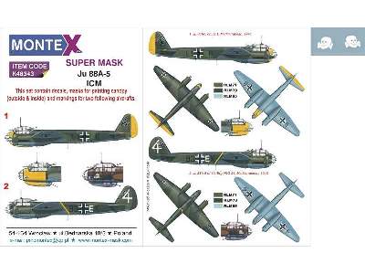 Ju 88a-5 Icm - zdjęcie 1