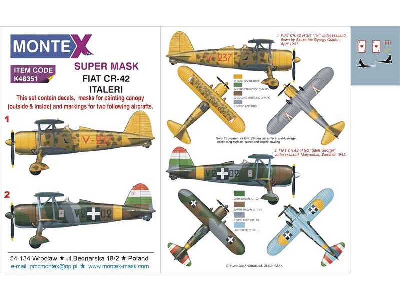 Fiat Cr42 Italeri - zdjęcie 1 Fiat Cr42 Italeri - zdjęcie 1