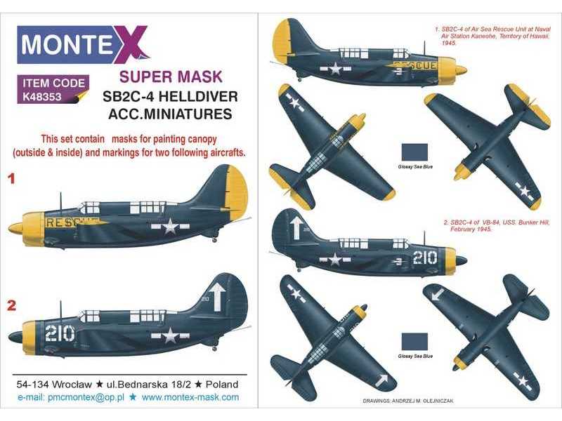 Sb2c-4 Helldiver Acc.M - zdjęcie 1 Sb2c-4 Helldiver Acc.M - zdjęcie 1