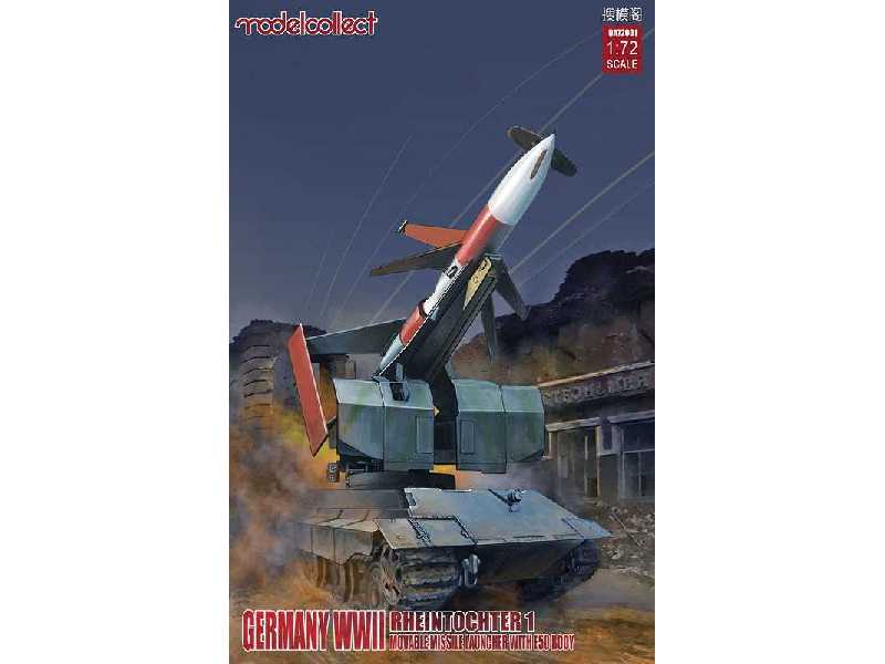 Germany Rheintochter 1 Movable Missile Launcher With E50 Body - zdjęcie 1