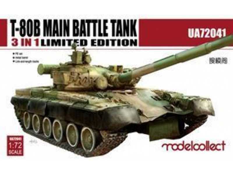 T-80b Main Battle Tank Ultra Ver. 3 In 1, Limited - zdjęcie 1 T-80b Main Battle Tank Ultra Ver. 3 In 1, Limited - zdjęcie 1