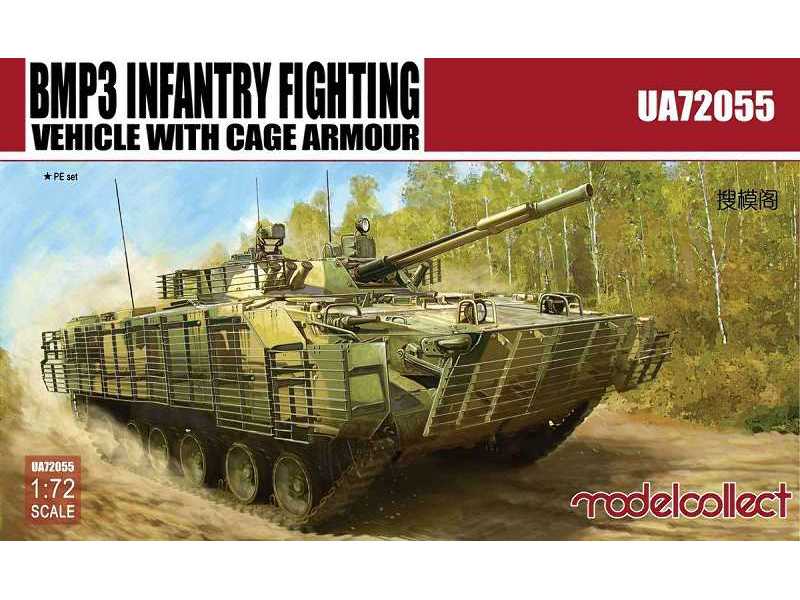 BMP-3 z pancerzem prętowym - zdjęcie 1 BMP-3 z pancerzem prętowym - zdjęcie 1