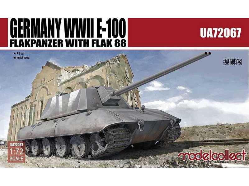 Ciężki czołg niemiecki E-100 z działem 88mm - zdjęcie 1 Ciężki czołg niemiecki E-100 z działem 88mm - zdjęcie 1