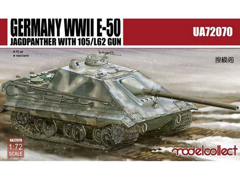 Niemieckie działo samobieżne E-50 Stug z armatą 105/L62 - zdjęcie 1 Niemieckie działo samobieżne E-50 Stug z armatą 105/L62 - zdjęcie 1