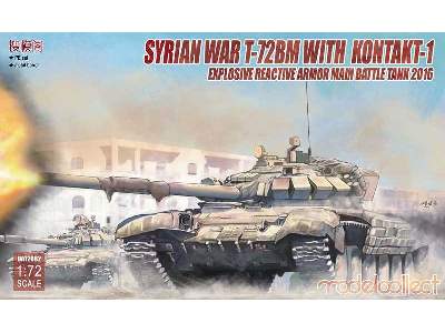 Syrian War T-72bm With Kontakt-1 Explosive Reactive Armor Main B - zdjęcie 1