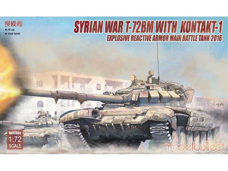 Syrian War T-72bm With Kontakt-1 Explosive Reactive Armor Main B - zdjęcie 1 Syrian War T-72bm With Kontakt-1 Explosive Reactive Armor Main B - zdjęcie 1