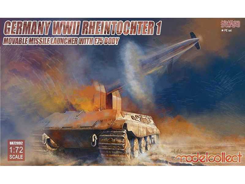 Germany Rheintochter 1 Movable Missile Launcher With E75 Body - zdjęcie 1 Germany Rheintochter 1 Movable Missile Launcher With E75 Body - zdjęcie 1