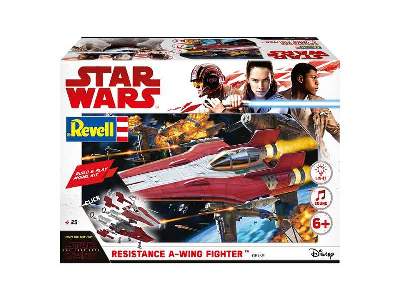Build & Play  Resistance A-Wing Fighter, Red - zdjęcie 8