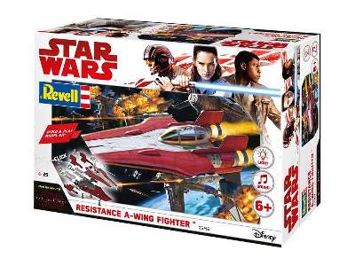 Build & Play  Resistance A-Wing Fighter, Red - zdjęcie 10