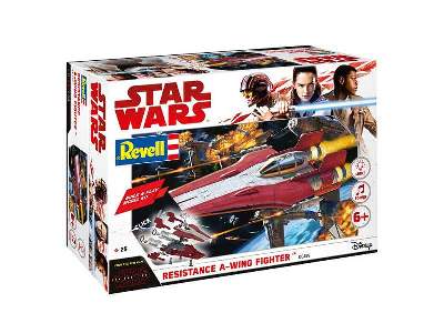 Build & Play  Resistance A-Wing Fighter, Red - zdjęcie 11