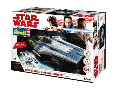 Build & Play  Resistance A-Wing Fighter, Blue - zdjęcie 2