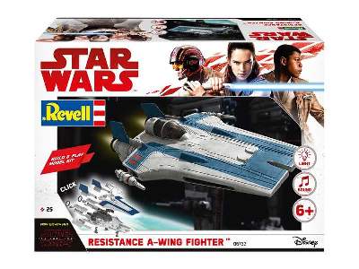 Build & Play  Resistance A-Wing Fighter, Blue - zdjęcie 3