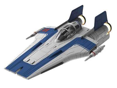 Build & Play  Resistance A-Wing Fighter, Blue - zdjęcie 9