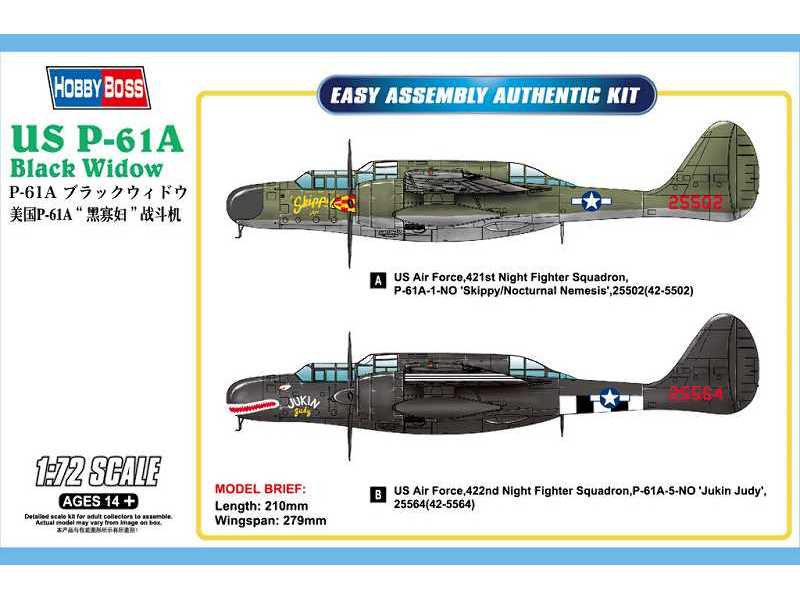 US P-61A Black Widow - zdjęcie 1 US P-61A Black Widow - zdjęcie 1