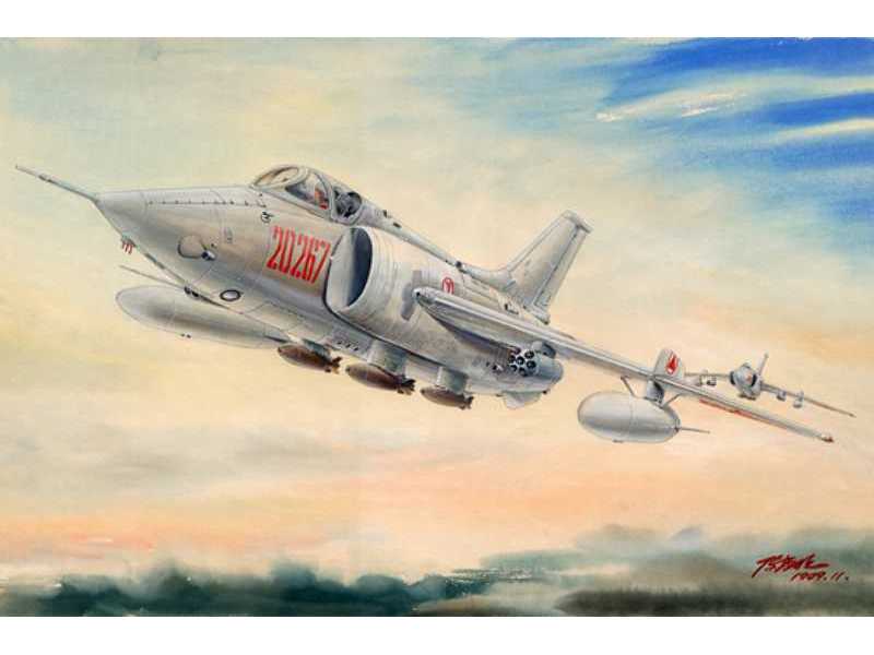 Nanchang Q-5C (kod NATO: Fantan) chiński samolot szturmowy - zdjęcie 1 Nanchang Q-5C (kod NATO: Fantan) chiński samolot szturmowy - zdjęcie 1