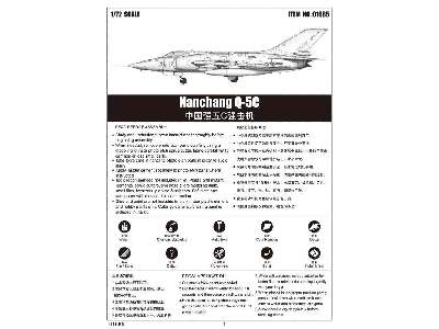 Nanchang Q-5C (kod NATO: Fantan) chiński samolot szturmowy - zdjęcie 5