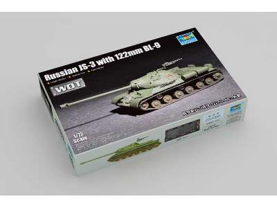 JS-3 czołg radziecki z działem 122mm BL-9  - zdjęcie 2