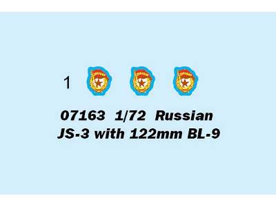 JS-3 czołg radziecki z działem 122mm BL-9  - zdjęcie 3