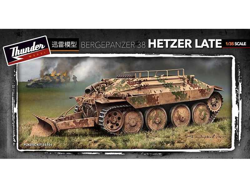 Bergepanzer 38(t) Hetzer późny czołg ewakuacyjny - zdjęcie 1 Bergepanzer 38(t) Hetzer późny czołg ewakuacyjny - zdjęcie 1