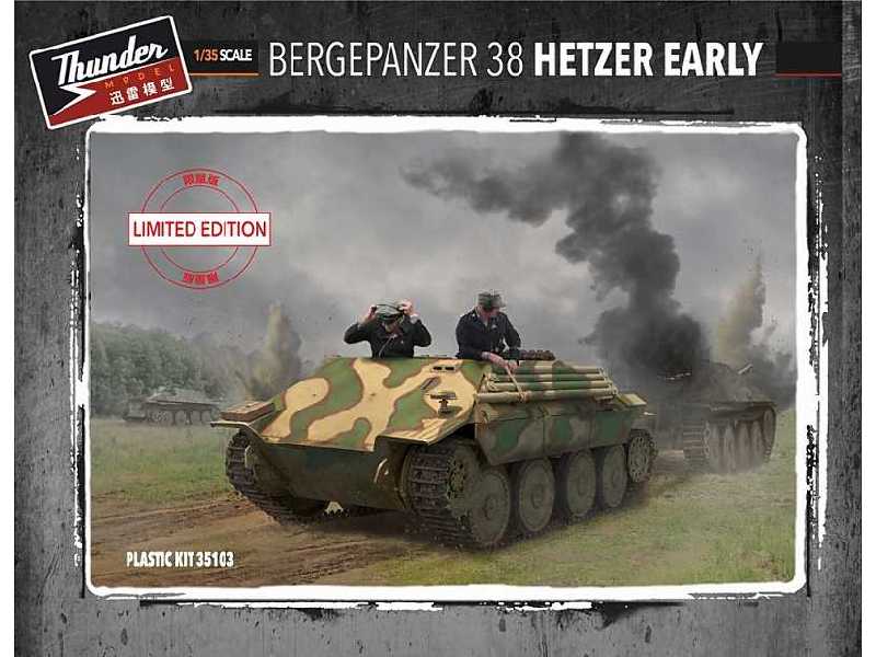 Bergepanzer 38(t) Hetzer wczesny - edycja limitowana - zdjęcie 1 Bergepanzer 38(t) Hetzer wczesny - edycja limitowana - zdjęcie 1