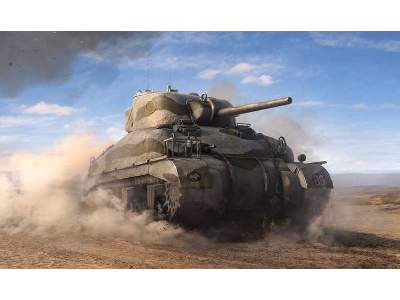 World of Tanks - M4 Sherman - zestaw z farbkami i klejem - zdjęcie 2