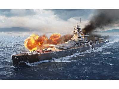 World of Warships - Admiral Graf Spee z farbkami i klejem - zdjęcie 2