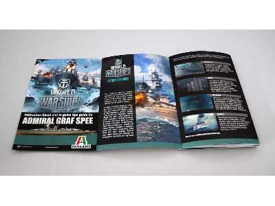 World of Warships - Admiral Graf Spee z farbkami i klejem - zdjęcie 5