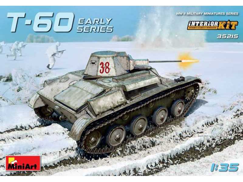 T-60 - wczesna seria - z wnętrzem - zdjęcie 1 T-60 - wczesna seria - z wnętrzem - zdjęcie 1