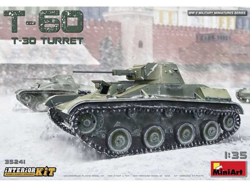 T-60 (wieża T-30) - z wnętrzem - zdjęcie 1 T-60 (wieża T-30) - z wnętrzem - zdjęcie 1