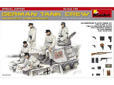 Niemieccy czołgiści - zimowe mundury - edycja specjalna - zdjęcie 1