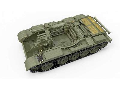 T-55 model 1963 radziecki średni czołg - z wnętrzem  - zdjęcie 32