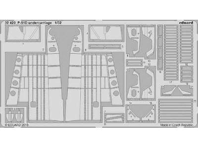 P-51D undercarriage 1/32 - Revell - zdjęcie 1