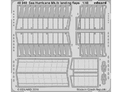 Sea Hurricane Mk. Ib landing flaps 1/48 - Airfix - zdjęcie 1