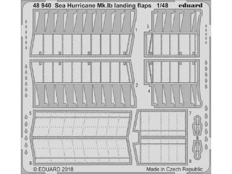 Sea Hurricane Mk. Ib landing flaps 1/48 - Airfix - zdjęcie 1