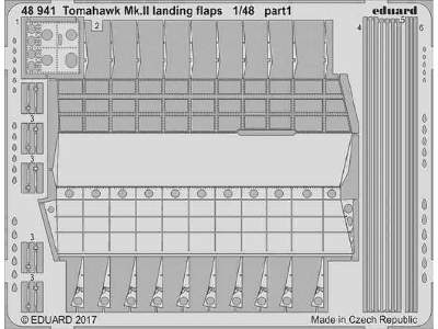 Tomahawk Mk. II landing flaps 1/48 - Airfix - zdjęcie 1