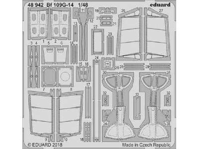 Bf 109G-14 1/48 - Eduard - zdjęcie 1