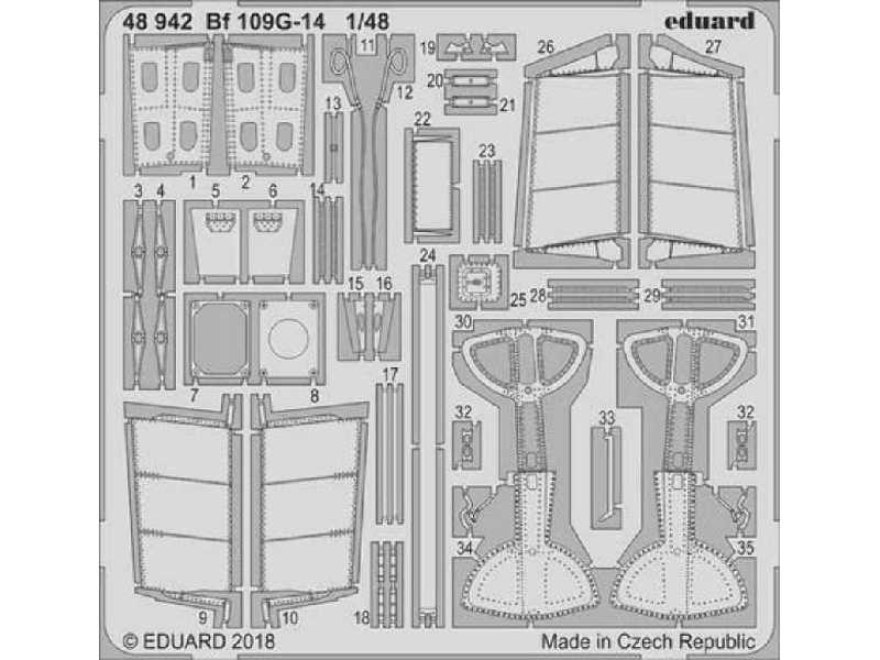 Bf 109G-14 1/48 - Eduard - zdjęcie 1 Bf 109G-14 1/48 - Eduard - zdjęcie 1