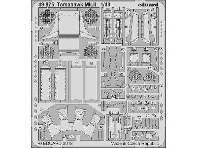 Tomahawk Mk. II 1/48 - Airfix - zdjęcie 2