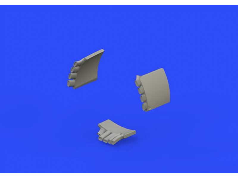 Fw 190A exhaust stacks 1/48 - Eduard - zdjęcie 1 Fw 190A exhaust stacks 1/48 - Eduard - zdjęcie 1