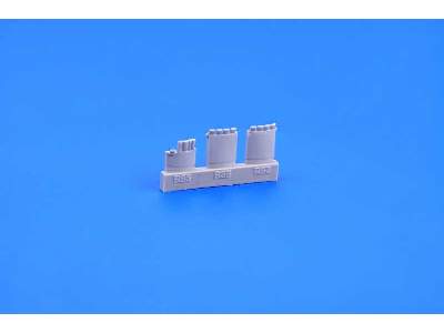 Fw 190A exhaust stacks 1/48 - Eduard - zdjęcie 4