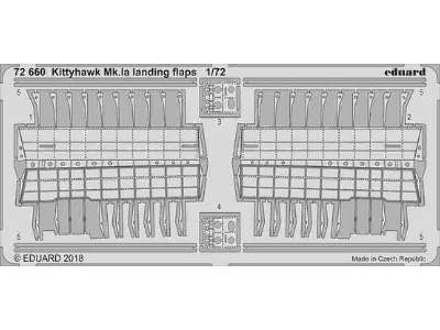 Kittyhawk Mk. Ia landing flaps 1/72 - Special Hobby - zdjęcie 1