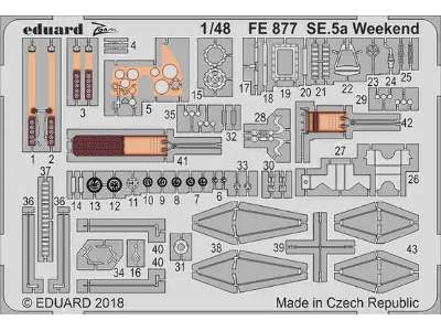 SE.5a Weekend 1/48 - Eduard - zdjęcie 1